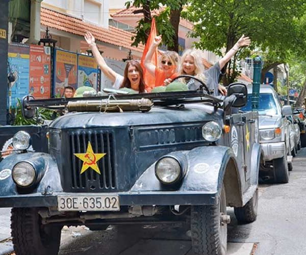 Hanoi Jeep Tour Half Day